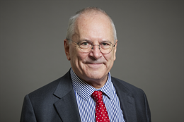 3:2 portrait of Lord Hendy of Richmond Hill