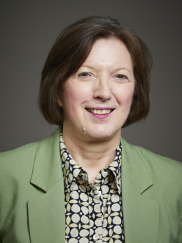3:4 portrait of Baroness O'Grady of Upper Holloway