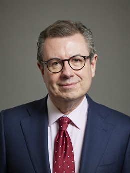 3:4 portrait of Lord Young of Old Windsor