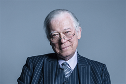 3:2 portrait of Lord Campbell-Savours