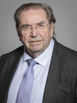 3:4 portrait of Lord Chidgey