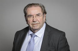 3:2 portrait of Lord Chidgey