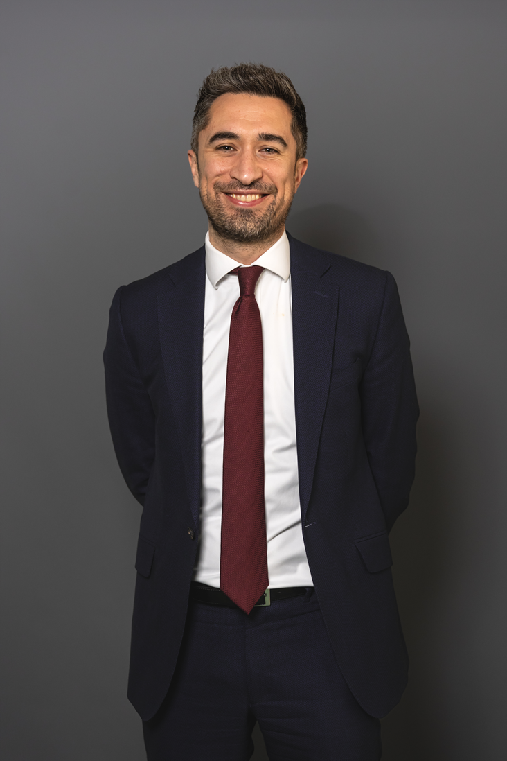 Full sized portrait of Damien Egan