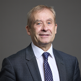 Official portrait of The Lord Hannett of Everton OBE