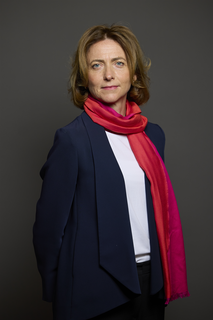 Full sized portrait of Pam Cox