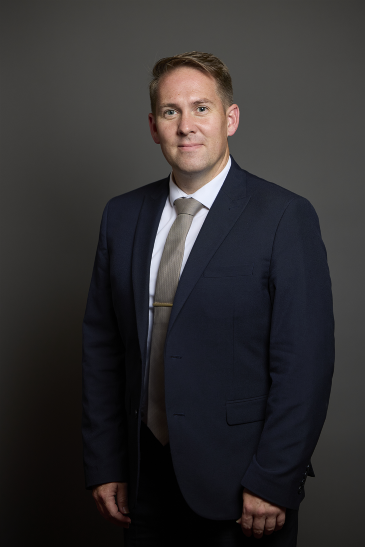 Full sized portrait of Sam Rushworth