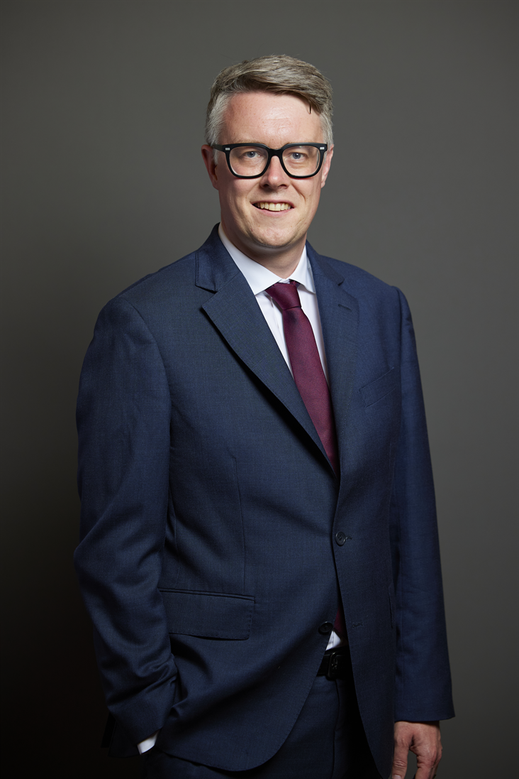 Full sized portrait of Martin McCluskey