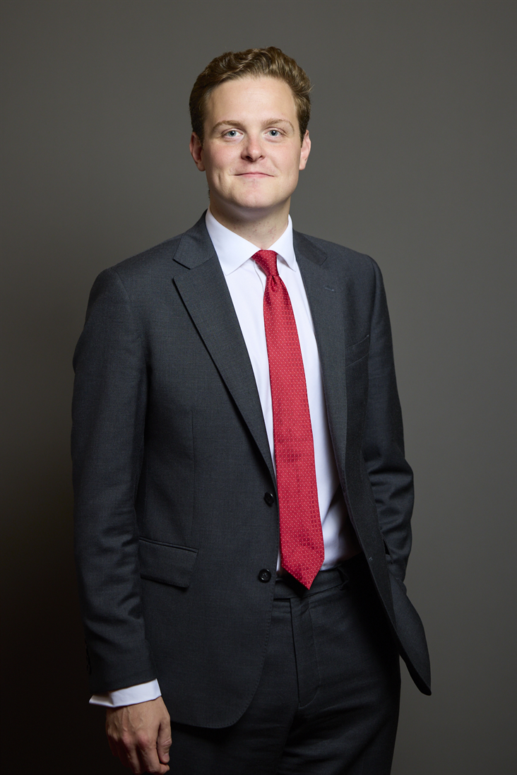 Official Portrait For Oliver Ryan MPs And Lords UK Parliament Portrait