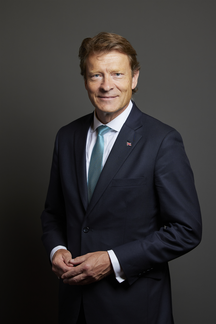 Full sized portrait of Richard Tice