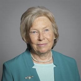 1:1 portrait of Baroness Quin