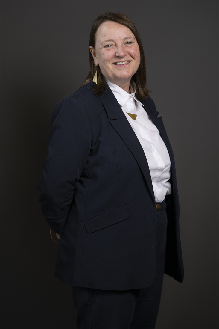 Full sized portrait of Tracy Gilbert