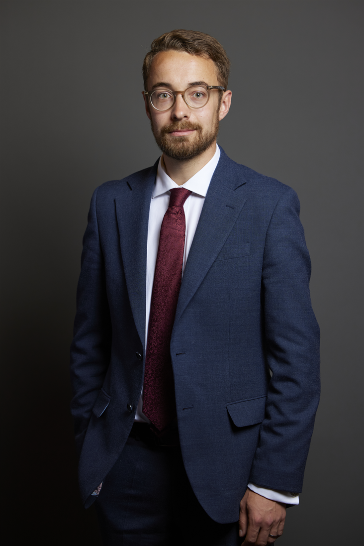 Full sized portrait of Mr Luke Charters