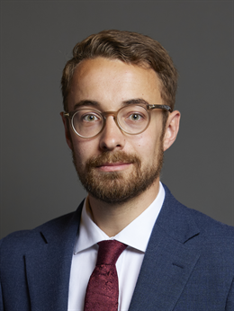 3:4 portrait of Mr Luke Charters