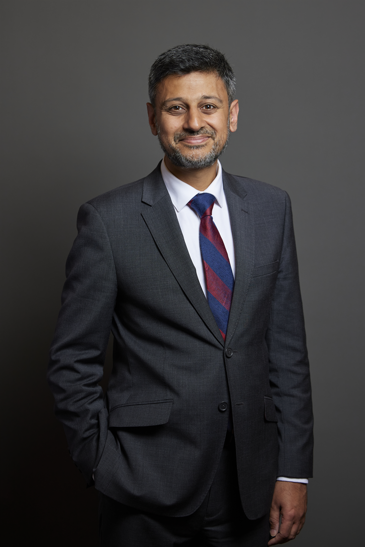 Full sized portrait of Dr Zubir Ahmed