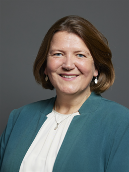 3:4 portrait of Dr Ellie Chowns