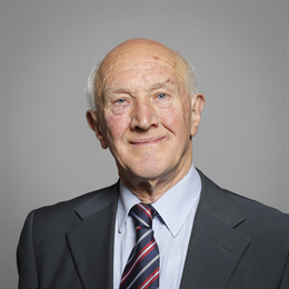 1:1 portrait of Lord Clark of Windermere