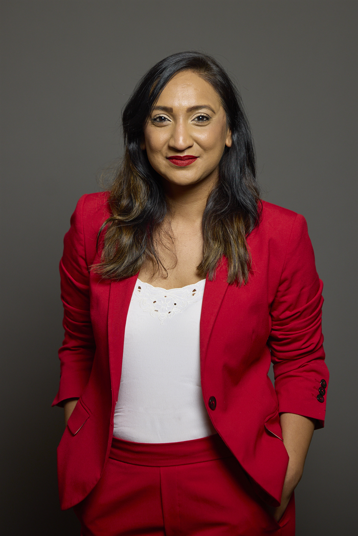 Full sized portrait of Satvir Kaur