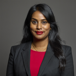 Official portrait for Uma Kumaran - MPs and Lords - UK Parliament