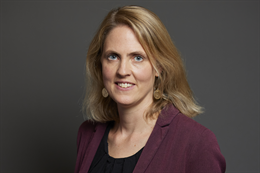 3:2 portrait of Laura Kyrke-Smith