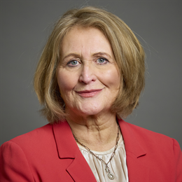1:1 portrait of Baroness Longfield