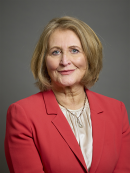 3:4 portrait of Baroness Longfield