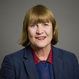 1:1 portrait of Baroness Hunter of Auchenreoch