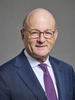 3:4 portrait of Lord Massey of Hampstead