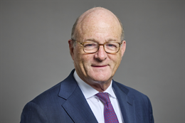 3:2 portrait of Lord Massey of Hampstead