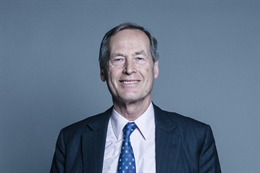 3:2 portrait of Lord Howarth of Newport