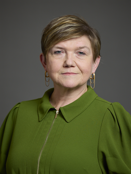 3:4 portrait of Baroness Antrobus