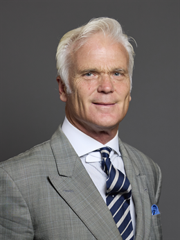 3:4 portrait of Sir Desmond Swayne