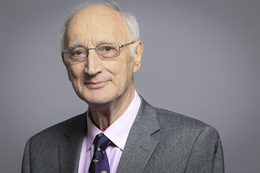 3:2 portrait of Lord Young of Cookham