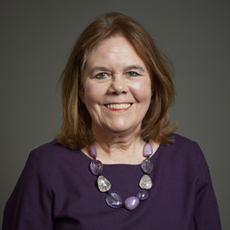 1:1 portrait of Baroness Clark of Calton