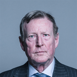 1:1 portrait of Lord Trimble