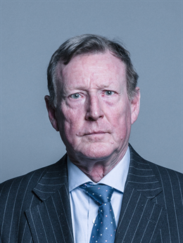 3:4 portrait of Lord Trimble