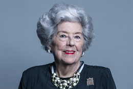 3:2 portrait of Baroness Boothroyd