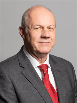 3:4 portrait of Damian Green