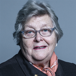 1:1 portrait of Baroness Chalker of Wallasey