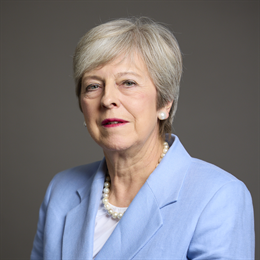 1:1 portrait of Baroness May of Maidenhead