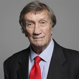 1:1 portrait of Lord Dykes