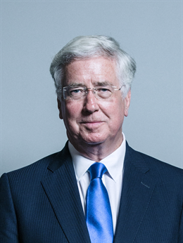 3:4 portrait of Sir Michael Fallon