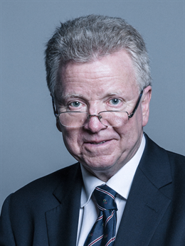 3:4 portrait of Lord Moynihan