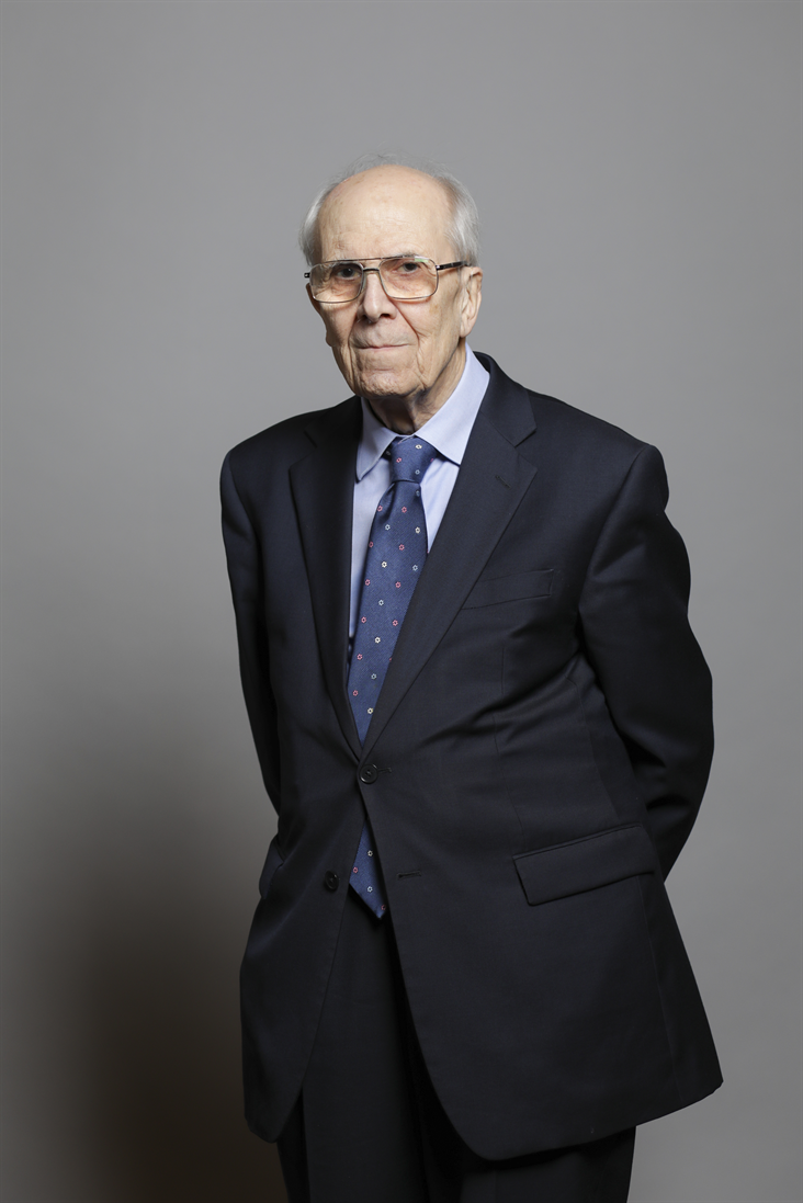 Full sized portrait of Lord Tebbit