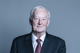 3:2 portrait of Lord Woolmer of Leeds